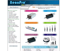 Tablet Screenshot of neonpro.hyrite.com