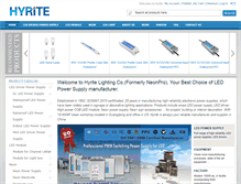 Tablet Screenshot of hyrite.com